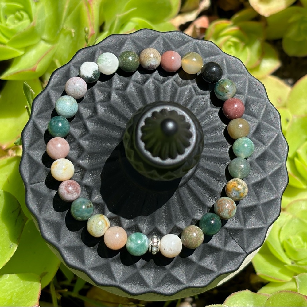 Indian Agate 6mm 🐛